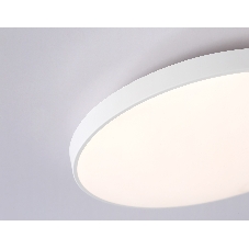 Потолочный светодиодный светильник Ambrella light FZ1220 WH белый IP44 13W 4200K D232*50 (Без ПДУ)