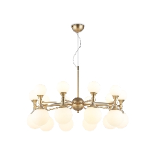 Люстра Ambrella light LH51051/20 GD/FR золото/белый матовый G9*20 max 28W D750*460