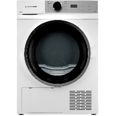 Сушильная машина Kuppersberg DM 611 W, отдельностоящая, тепловой насос, 8 кг, 15 программ, отсрочка старта, защита от сминания, ультрафиолет, электронное управление, белый