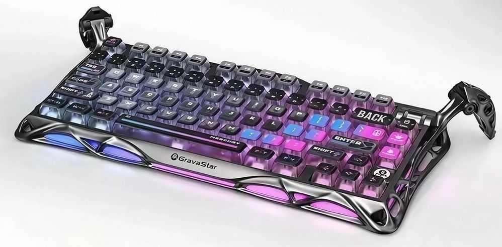 Механическая клавиатура Gravastar Mercury K1 Pro СBLK RU
