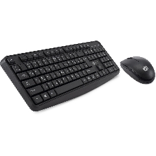 Комплект клавиатура+мышь Oklick S603 проводной, USB, 1200 DPI, чёрный