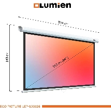 Настенный экран Lumien LEP-100126 Eco Picture 137х192см (рабочая область 104х186 см) (84