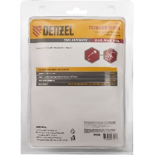 Катушка триммерная полуавтомат шестигранник Denzel HEX х15,6 болт М6 правый М 96365