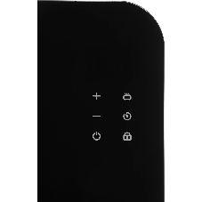 Конвектор электрический Neoclima AURA-1500B черный, 1500 Вт, 20 м2, электронный термостат, Wi-Fi