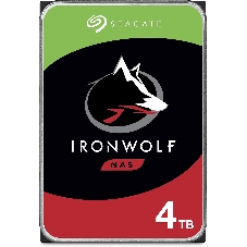 Жесткий диск Seagate 4Tb Ironwolf (ST4000VN006) SATA 6.0Gb/s, 5400 rpm, 256mb buffer, 3.5