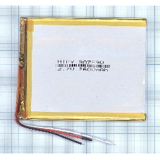 Аккумулятор Li-Pol (батарея) 3x75x90мм 3pin 3.7V/2600mAh Аккумулятор Li-Pol (батарея) 3x75x90мм 3pin 3.7V/2600mAh