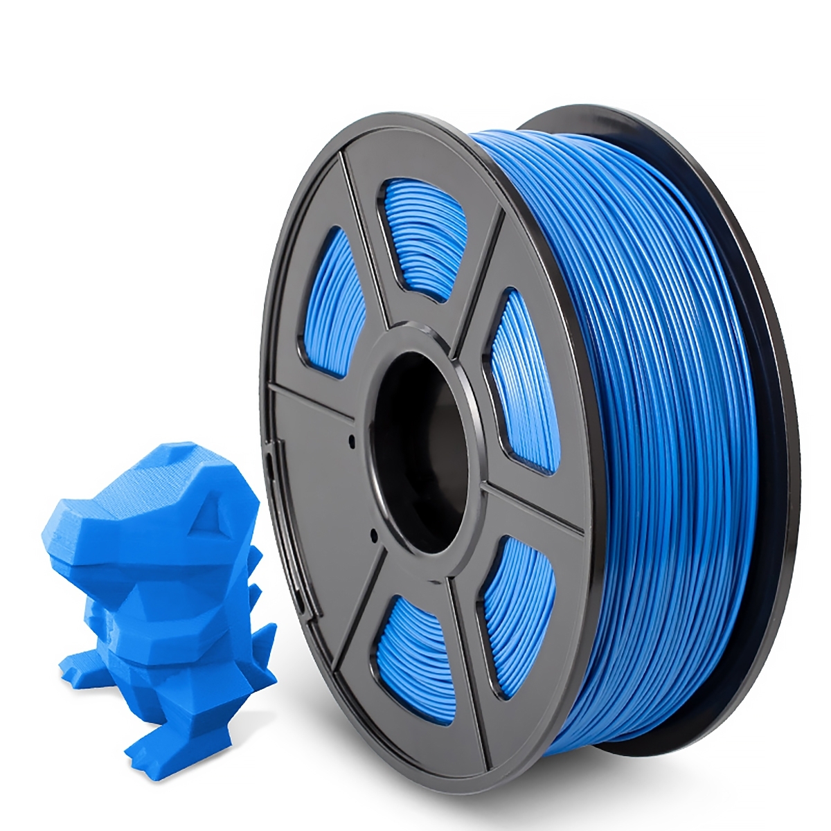 Филамент NVPrint ABS Blue Grey для 3D печати диаметр 1.75мм длина 330 метров масса 1 кг