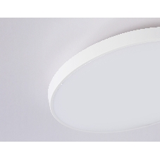 Потолочный светодиодный светильник Ambrella light FZ1220 WH белый IP44 13W 4200K D232*50 (Без ПДУ)