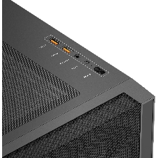 Компьютерный корпус без блока питания PCCooler C3D510 BK, Mesh Mid Tower, черный, TG, 0.7 SPCC, no fans E-ATX, ATX, mATX, mITX 170/390/205mm 2x2.5