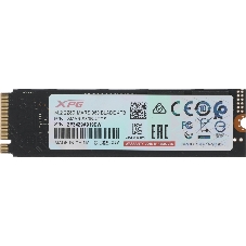 Накопитель SSD ADATA XPG MARS 980 BLADE, 4Tb, PCIe 5.0 x4, M.2 2280, NVMe, R/W 14000/13000 3D-NAND