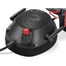Гарнитура Oklick HS-L305G чёрный, проводная, USB, подсветка