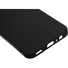 Чехол (клип-кейс) BoraSCO для Samsung Galaxy A15 Microfiber Case черный (72894)