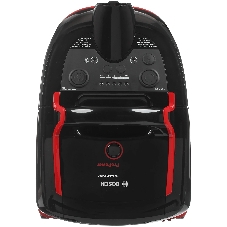 Пылесос моющий Bosch BWD421POW черный/красный, 2100 Вт, уборка сухая/влажная, пылесборник контейнер 2,5 л