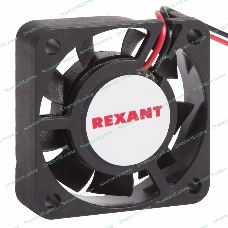 Вентилятор для корпуса Rexant RX 4010MS 24VDC черный, 40 мм, 4800 об/мин, 20 дБ, 2 pin
