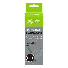 Чернила Cactus CS-EPT6641B черный 100 мл для Epson L100/L110/L120/L132/L200/L210/L222/L300/L312/L350/L355/L362/L366/L456/L550/L555/L566/L1300