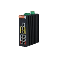 Коммутатор Dahua DH-IS4410-6GT-120, 6шт, 4 SFP, 6 PoE