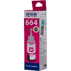 Чернила оригинальные C13T664398 (664 M) для Epson, пурпурный, 6500 к., 70 мл.