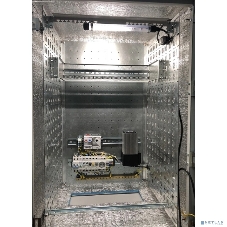 Шкаф уличный всепогодный укомплектованный настенный ЦМО ШТВ-Н, IP55, 12U, корпус: сталь, 600х600х330 мм (ВхШхГ), серый
