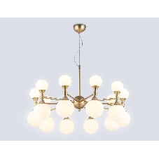 Люстра Ambrella light LH51051/20 GD/FR золото/белый матовый G9*20 max 28W D750*460