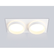 Светильник Ambrella light TN6711/2 WH белый IP44 GX53/2 max 15W 210*105*45