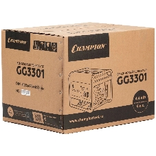 Электрогенератор бензиновый Champion GG3301, 3.1 кВт, 96 дБ, 46 кг