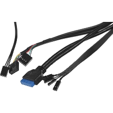 Компьютерный корпус Montech AIR 100 LITE черный без БП mATX 2x120мм 1xUSB2.0 2xUSB3.0 audio bott PSU