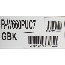 Холодильник Hitachi R-W660PUC7 GBK черный двухкамерный 396/144л морозилка сверху, No Frost, Side by Side
