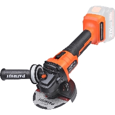 Машина углошлифовальная аккумуляторная PATRIOT AG 125L UES, диска 125мм, 7500 об/мин, виброзащитная дополнительная рукоятка,