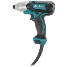 Дрель-шуруповерт Makita TD0101F, 230 Вт, 100 Нм, щеточный, ударный