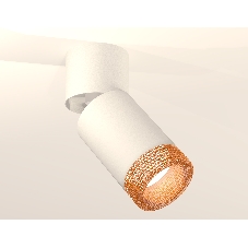 Комплект накладного поворотного светильника Ambrella light XM6312064 SWH/WH/CF белый песок/белый/кофе MR16 GU5.3 (A2220, C6312, N6154)
