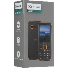 Мобильный телефон Xenium X300 черный/оранжевый