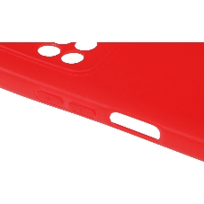 Чехол (клип-кейс) DF poCase-03 для Poco M4 Pro (4G) красный