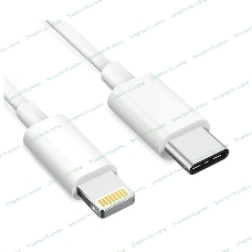 Кабель Buro PD18W USB Type-C (m) Lightning (m) 1м белый