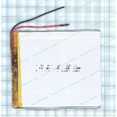 Аккумулятор Li-Pol (батарея) 3x80x90мм 2pin 3.7V/2600mAh