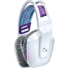 Гарнитура Logitech G733 Lightspeed Wireless RGB Gaming белый, беспроводная, радиоканал, до 29 ч, подсветка