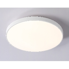 Потолочный светодиодный светильник Ambrella light FZ1220 WH белый IP44 13W 4200K D232*50 (Без ПДУ)