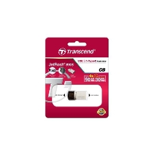 Флешка USB Transcend 64Gb JetFlash 890, USB Type-C, OTG ,Металл