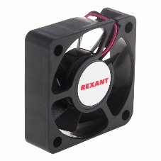 Вентилятор для корпуса Rexant RХ 5015MS 12VDC черный, 50 мм, 5000 об/мин, 33 дБ, 2 pin