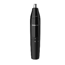 Триммер для носа Philips NT1620/15 роторный режущий элемент, водонепроницаемый корпус - пластик, цвет - черный, в комплекте батарейка АА