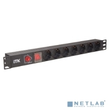 Блок PDU 7 розеток DIN49440 (нем. cтанд.), с LED выключателем,1U, без шнура, вх. IEC320 C14, алюминиевый профиль, черный PDU 7 розеток DIN49440 (нем. cтанд.), с LED выключателем,1U, без шнура, вх. IEC320 C14, алюминиевый профиль, черный