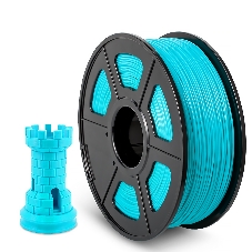 Филамент NVPrint ABS Cyan для 3D печати диаметр 1.75мм длина 330 метров масса 1 кг Филамент NVPrint ABS Cyan для 3D печати диаметр 1.75мм длина 330 метров масса 1 кг
