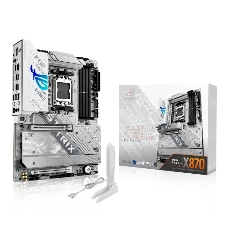 Материнская плата ASUS ROG STRIX X870-A GAMING WIFI, AM5, AMD X870, 4xDDR5, 2xSATA, 4xM.2, 1xPCI-E 4.0 x4, 1xPCI-E 5.0 x16, 1xHDMI, 1xDP, 1x 2.5Gb LAN, 4xUSB-A 3.2 Gen 1, 5xUSB-A 3.2 Gen 2, 1xUSB-C 3.2 Gen 2, 2xUSB4, 2x3.5 мм, 7.1, ATX