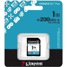 Флеш карта SDXC 1Tb Kingston SDG4/1Tb Canvas Go! Plus w/o adapter