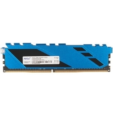 Оперативная память Netac Shadow III, DDR4, 8GB (1x8GB), 3200 MHz, CL16, с радиатором, белый