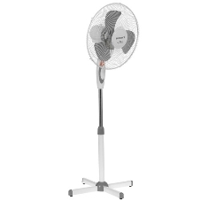 Вентилятор Kraft FS40-1621G серый, напольный, 40 Вт, 3 скорости, 40 см