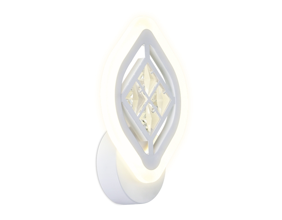Светильник Ambrella light FA277 WH белый 12W 240*170*60