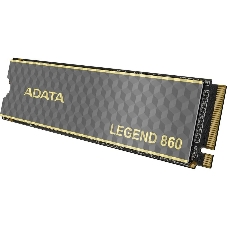 Накопитель SSD ADATA LEGEND 860, 500Gb, PCIe 4.0 x4, M.2 2280, NVMe, R/W 5000/3000, с радиатором