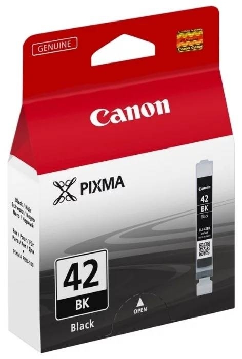 Картридж струйный CLI-42 BK (6384B001) для Canon PIXMA PRO-100, черный, 900 стр.