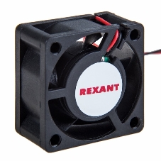 Вентилятор для корпуса Rexant RХ 4020MS 12VDC черный, 40 мм, 6900 об/мин, 28 дБ, 2 pin