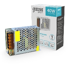 Блок питания Gauss Basic 12V 40W IP20 1/120